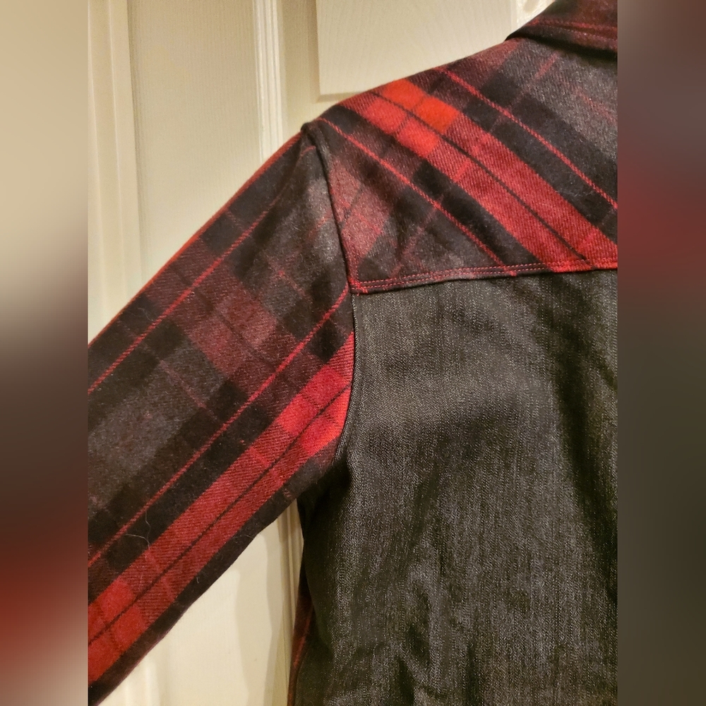 BLVCK SCVLE denim flannel